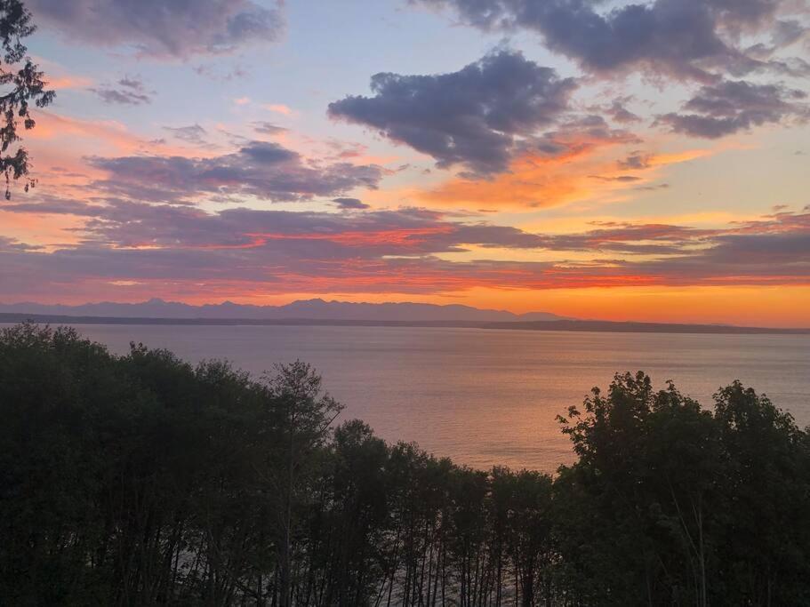 1-Bedroom Seaview Guesthouse On Seattle Luxury Estate With Views Of Olympic Mountains Extérieur photo
